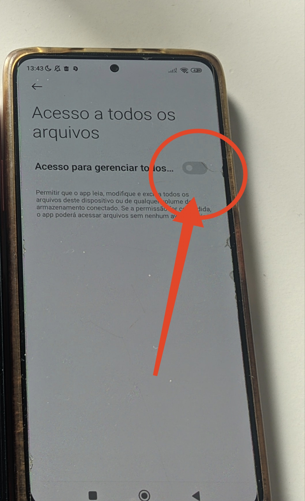 Passo conforme aparelho