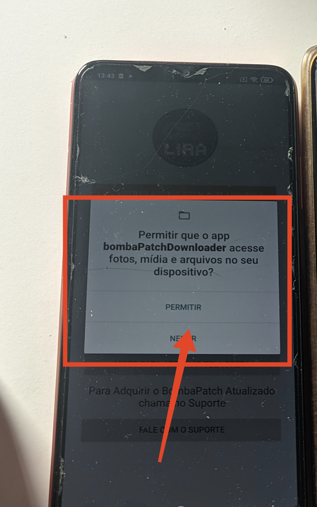 Passo conforme aparelho 3