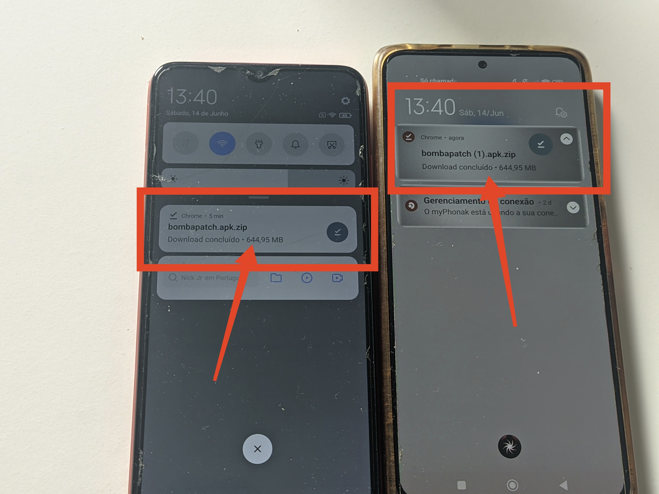 Abrir após download